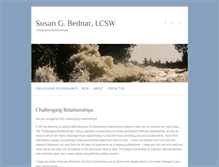 Tablet Screenshot of challengingrelationships.com